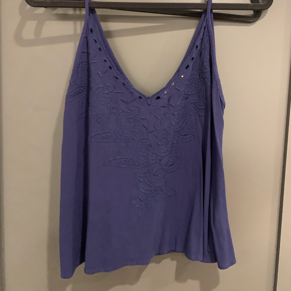 Blue cami